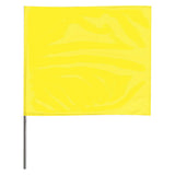 Presco High Visibility Marking Flags, PVC Staff 30", 50 per Bundle