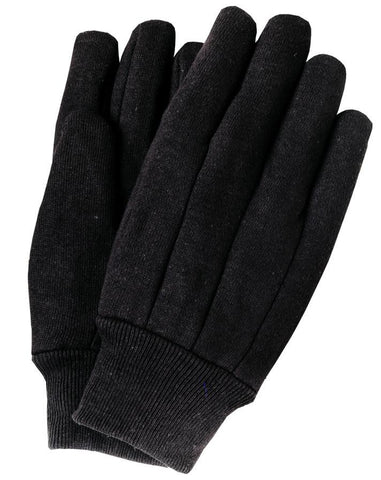 Heavy Weight Brown Jersey Gloves