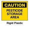Caution - Pesticide Storage Area Sign