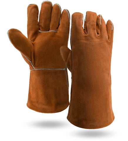 Leather Welder & Fireplace Gloves