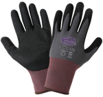 Tsunami Grip - Lightweight Seamless Dotted Palm Coated Gloves