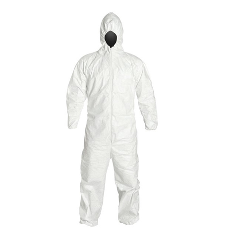 Suntech™ Hooded Coveralls with Elastic Wrists & Ankles