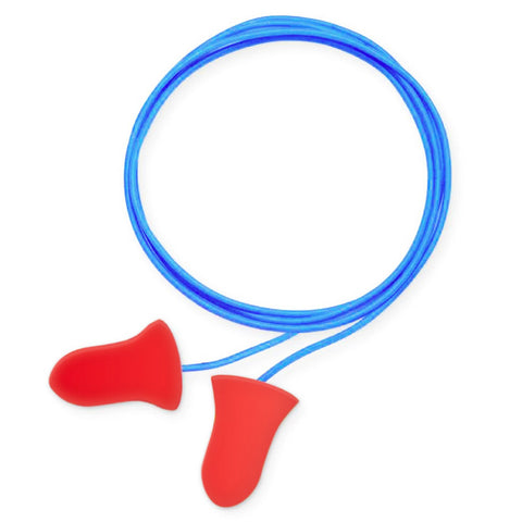 Honeywell Super Leight® Corded Pre-Shaped Foam Earplugs