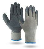 Winter Palm Dipped Gray/Gray Knit Gloves