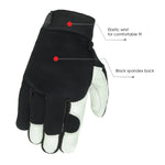 Buffalo Leather Mechanics Gloves