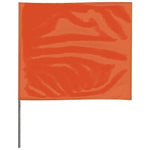 Presco High Visibility Marking Flags, PVC Staff 30", 50 per Bundle