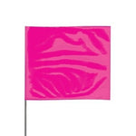 Presco High Visibility Marking Flags, PVC Staff 30"-50/Bundle