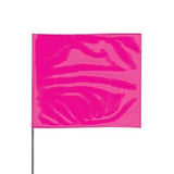 Presco High Visibility Marking Flags, PVC Staff 30"-50/Bundle