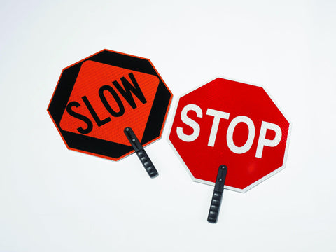 Paddle, Stops/Slow, Plastic