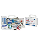 10 Person First Aid Kit, ANSI A, Plastic Case