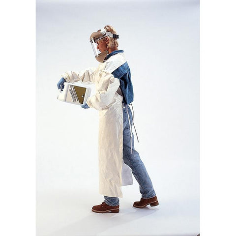 tychem sl saranex coated tyvek sleeved apron