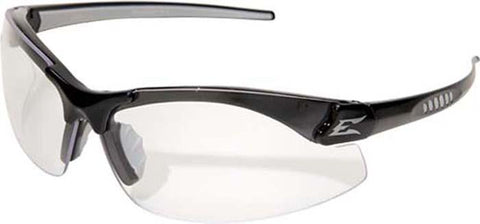 eyewear zorge series black clear lens