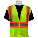 Mesh Vest, Zipper Closure