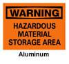 Warning - Hazardous Material Storage