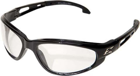 eyewear turbo dak series black clear lens
